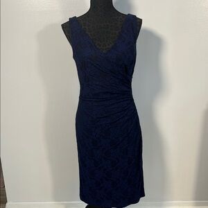 American Living Deep Blue Midi Dress
